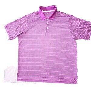 Adidas Golf XL Climacool Striped Tee‎ Active